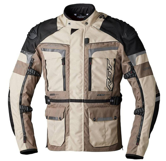 RST Pro Series Adventure-X Textil-Motorradjacke - Sand/Braun