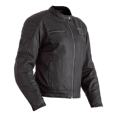 RST Brixton CE Textil-Motorradjacke Schwarz Damen