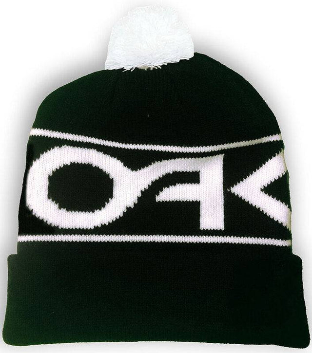 OAKLEY Factory Manschettenmütze in Freizeitbekleidung, aus weichem Material, mit Manschetten-Design und Logo-Details.