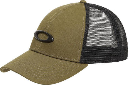 OAKLEY Trucker Ellipse Hut in Armygrün, Freizeitbekleidung, mit mesh Rückenteil und gesticktem Logo vorne, bequem und stylisch