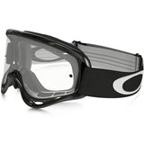 OAKLEY O-Fame MX-Brille in Schwarz mit klarem Glas für Motocross, robustes Rahmen-Design und schützendes Visier.