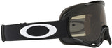 OAKLEY XS O Frame MX Sand Brille Jet schwarz mit dunklem Rahmen und klarer Linse, für motocross und Offroad-Fahrten