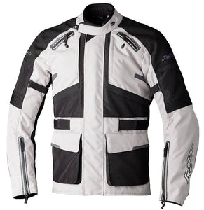 RST Endurance CE Textil-Motorradjacke Herren - Silber/Schwarz