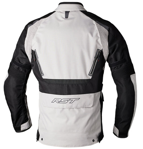 RST Endurance CE Textil-Motorradjacke Herren - Silber/Schwarz
