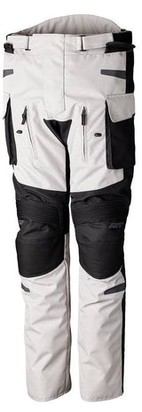 RST Endurance CE Textil-Motorradhose in Silber und Schwarz, Adventure-Hose mit Schutzpolstern, für sicheren Motorradausflug