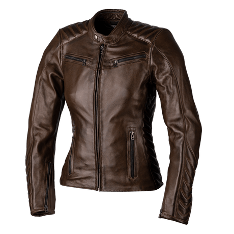 RST Damen Roadster 3 CE Lederjacke - Braun