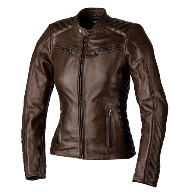 RST Damen Roadster 3 CE Lederjacke - Braun