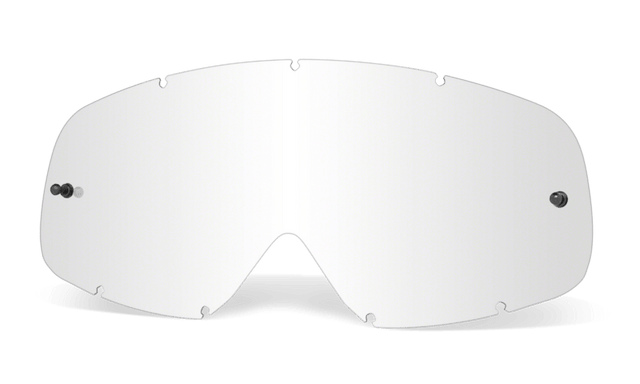 Klare Ersatzgläser für OAKLEY O-Frame 2.0 Pro XS Brille, robust und transparent, für optimalen Schutz und klare Sicht.