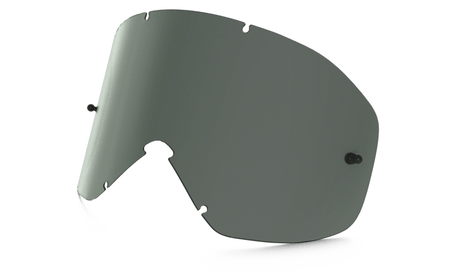 OAKLEY O-Frame 2.0 MX Ersatzlinsen in Dunkelgrau, kompatibel mit Brillen für Motocross und Offroad.