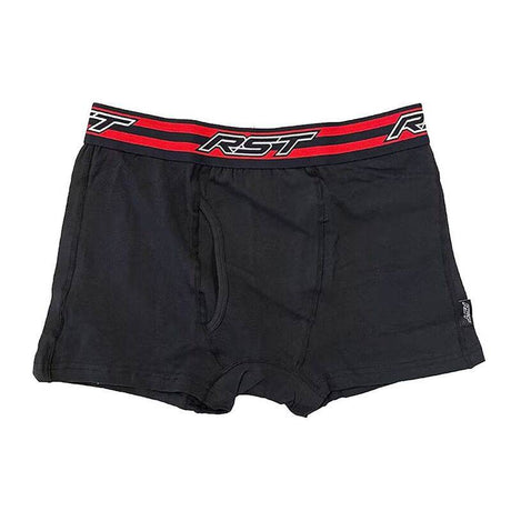 Rost Race Dept Boxer Shorts 4er-Pack in Schwarz, Funktionsbekleidung aus atmungsaktivem Material, bequem und sportlich.