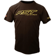 Helles neon gelbes RST Race Dept Logo T-Shirt aus Freizeitbekleidung, mit sichtbarem Logo auf der Brust.
