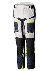 Motorradhose Herren RST Maverick EVO CE, Navy/Silber, robuste Adventure-Hose mit Protektoren und reflektierenden Elementen.