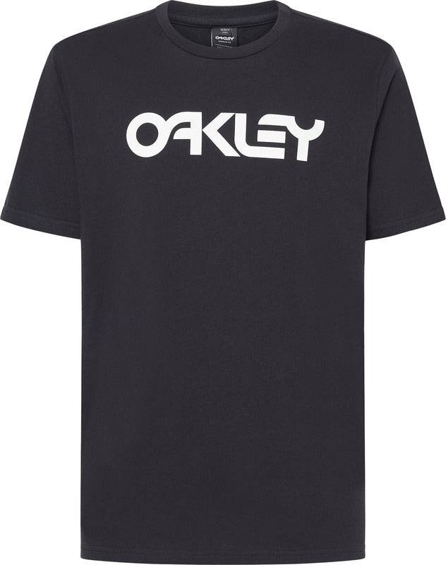 OAKLEY Mark II Tee 2.0 Freizeit-T-Shirt in schwarzer Baumwolle mit Logo-Print, bequem und stilvoll für den Alltag