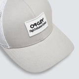 Schwarze OAKLEY Basecap B1B HDO Patch Trucker, Freizeitbekleidung, mit Logo-Aufnäher, bequemes Baseball-Cap für den Alltag