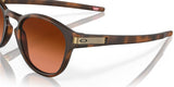 OAKLEY Latch Sonnenbrille Mattbraun Tortoise - Gläser Prizm brauner Farbverlauf