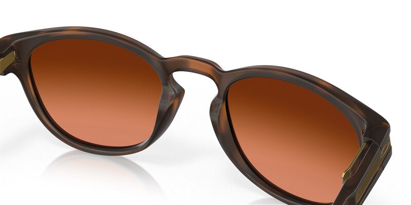 OAKLEY Latch Sonnenbrille Mattbraun Tortoise - Gläser Prizm brauner Farbverlauf