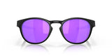 OAKLEY Latch Sonnenbrille Matte schwarz - Prizm Violet Gläser