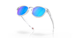 OAKLEY Latch Sonnenbrille Matte Clear - Prizm Sapphire Polarized Gläser