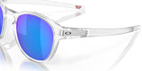 OAKLEY Latch Sonnenbrille Matte Clear - Prizm Sapphire Polarized Gläser