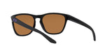 OAKLEY Manorburn Sonnenbrille mit mattschwarzem Gestell und Prizm Violette Gläsern, stilvoller Schutz für die Augen