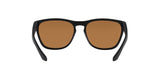OAKLEY Manorburn Sonnenbrille mit mattschwarzem Gestell und violetten Prizm-Gläsern, stilvolle Modebrille für Sonnentage