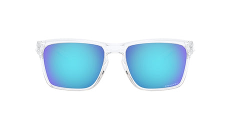 OAKLEY Sylas Sonnenbrille - Prizm Sapphire Gläser, Gestell poliert, klar