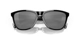 OAKLEY Frogskins Sonnenbrille Schwarz Poliert - Schwarze Gläser