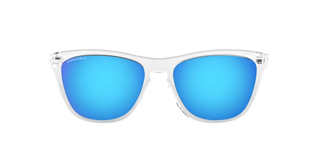 OAKLEY Frogskins Sonnenbrille - Prizm Sapphire Gläser, Gestell glasklar
