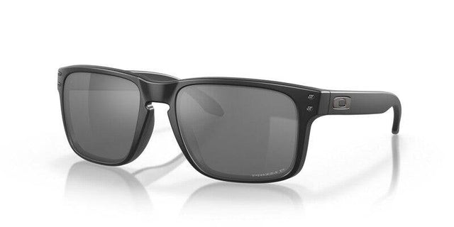 OAKLEY Holbrook Sonnenbrille mit mattschwarzem Gestell und schwarzen Polarized Prizm Gläser, stilvolles Design und UV-Schutz