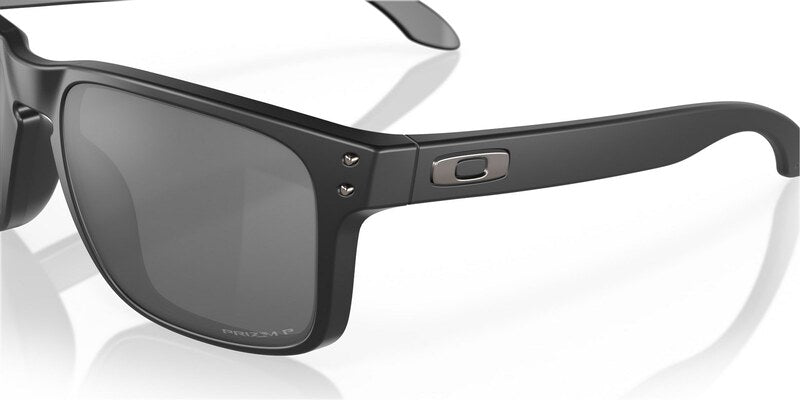 OAKLEY Holbrook Sonnenbrille Gestell Mattschwarz - Gläser Prizm Schwarz Polarized