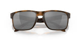 OAKLEY Holbrook Sonnenbrille mit mattem braun Tortoise Gestell und Prizm Schwarz Gläser, stilvolle Brille für den Sonnenschutz