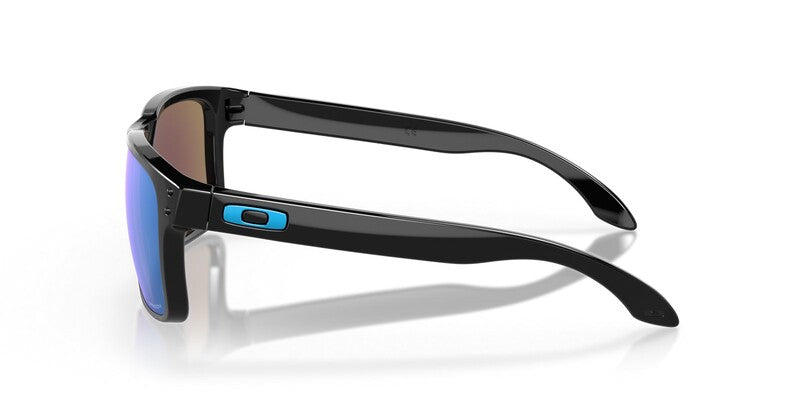 OAKLEY Holbrook Sonnenbrille Gestell Schwarz poliert - Gläser Prizm Sapphire