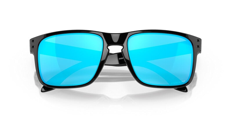 OAKLEY Holbrook Sonnenbrille Gestell Schwarz poliert - Gläser Prizm Sapphire