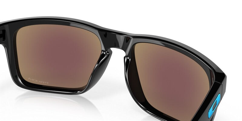 OAKLEY Holbrook Sonnenbrille Gestell Schwarz poliert - Gläser Prizm Sapphire