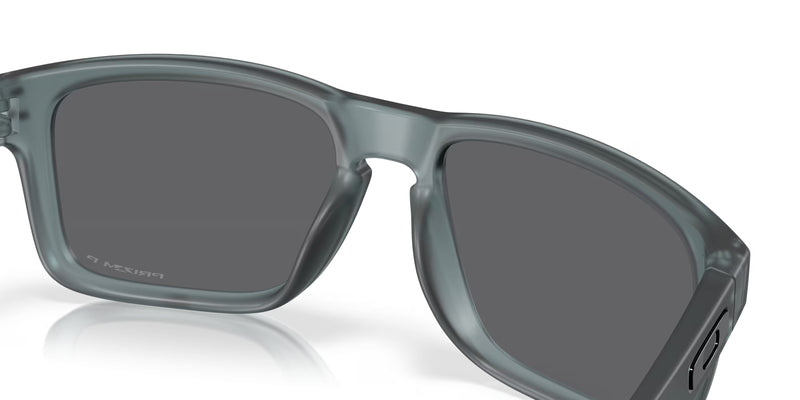 OAKLEY Holbrook Sonnenbrille Matte Crystal schwarz - Prizm schwarz Polarized Gläser