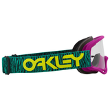 OAKLEY O Frame MX-Brille Heritage mit klarem Glas, robustes Schutzbrillen-Design für Motocross und Offroad-Fahrten