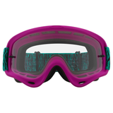 OAKLEY O Frame MX Brille Heritage mit klaren Gläsern, robustes Rahmen-Design, geeignet für Motorsport und Offroad-Fahrten