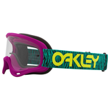 OAKLEY O Frame MX Brille Heritage mit klaren Gläsern, robuste Schutzbrille für Motorsport und Off-Road-Aktivitäten.