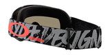 OAKLEY O Frame MX Brille mit TLD Grau Stripes und Persimmon Linse, Schutzbrille für Motocross, sichtbare Details und Design.