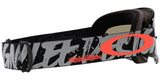 OAKLEY O Frame MX Brille mit TLD Grau Stripes und Persimmon Linse, sportliche Motocross-Brille, klare Sicht, robuster Rahmen