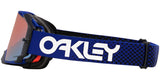 OAKLEY Airbrake MX Brille in Blau mit Prizm MX Sapphire Gläsern, robuste Moto-Design, bequemes Schutzbrille für Offroad-Motorsport