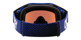 OAKLEY Airbrake MX Brille in Blau mit Prizm MX Sapphire Glas, Schutzbrille für Motocross, klare Sicht und robustes Design