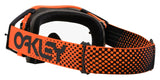 OAKLEY Airbrake MX-Brille in orange mit klaren Gläsern für Motocross, robustes Schutzbrillen-Design