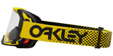 OAKLEY Airbrake MX Brille in Gelb mit klaren Gläsern für Motocross, robuste Rahmen und strapazierfähiges Design