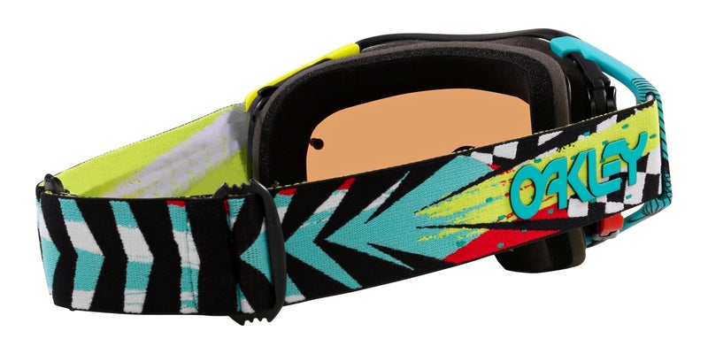 OAKLEY Airbrake MX-Brille mit schwarzen Prizm MX-Glas und Jeffrey Herlings Signatur, Schutzbrille für Motocross.