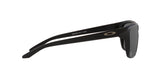 OAKLEY Sylas MotoGP™ Sonnenbrille mit schwarzen Prizm-Gläsern und mattschwarzem Rahmen, sportliches Design, Nahaufnahme
