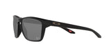 OAKLEY Sylas MotoGP™ Sonnenbrille mit mattschwarzem Rahmen und Prizm schwarzen Gläsern, sportlicher Design, Nahaufnahme