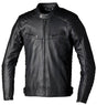 Schwarze RST Roadster Air CE Lederjacke für Herren, klassische Jacke mit Air-Design, sichtbar auf dem Produktbild.