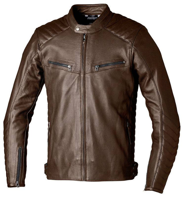 RST Roadster Air CE Lederjacke Herren - Braun