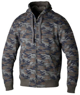 Grauer RST Urban CE Kapuzenpulli mit Camouflage-Muster, urbaner Jackenstil, auf weißem Hintergrund.